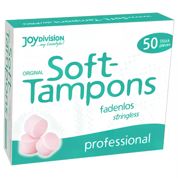 Joydivision Soft-Tampons professional - nöörivaba tampoon (50 tk)