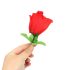 Panty Rose - roosi sisse peidetud stringid - punane (S-L)