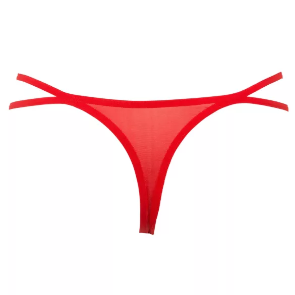 Panty Rose - stringtanga roosivarres - punane (S-L)