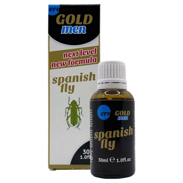 HOT ero Gold Men Spanish Fly - ihaergutavad tilgad meestele (30 ml)