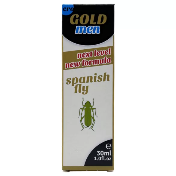 HOT ero Gold Men Spanish Fly - ihaergutavad tilgad meestele (30 ml)