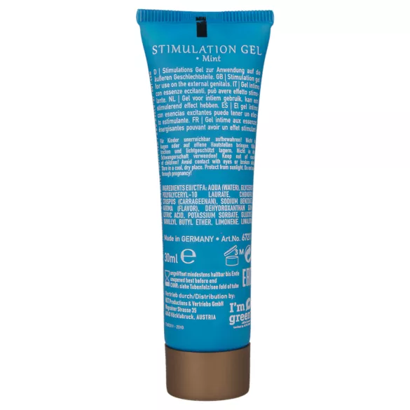 HOT Shiatsu Joyful - naiste stimuleeriv kreem - piparmünt - 30ml