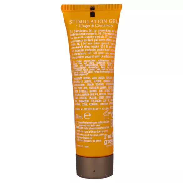 HOT Shiatsu - naiste stimuleeriv kreem - ingver ja kaneel - 30ml