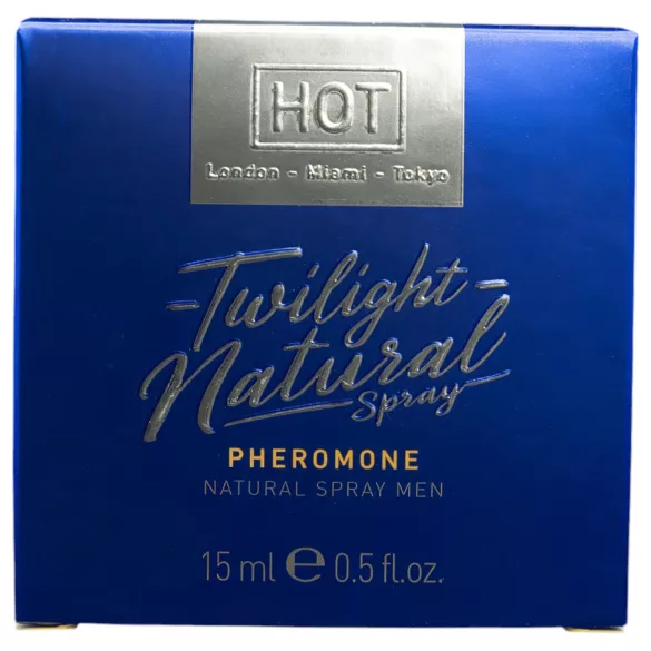 HOT Twilight Natural - feromoonparfüüm meestele - lõhnatu - 15ml