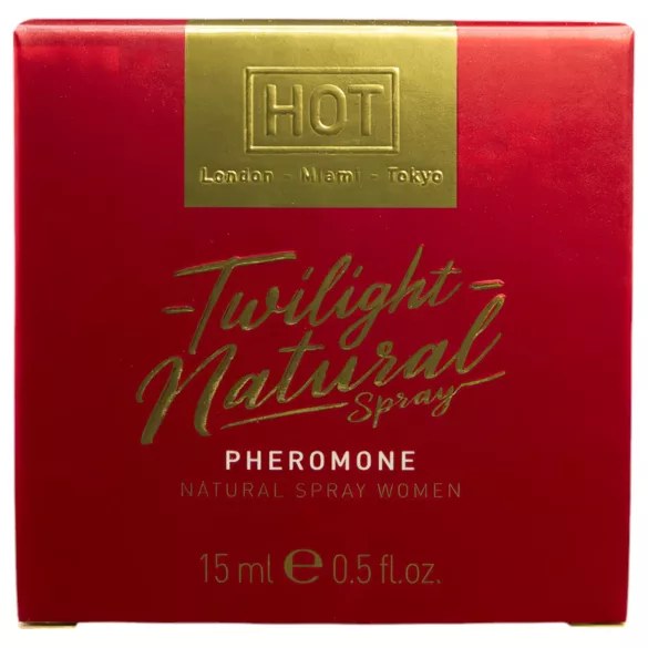 HOT Twilight Natural - feromoonparfüüm naistele - lõhnatu - 15ml