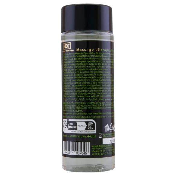 HOT - massaažiõli - troopilised puuviljad - 100ml