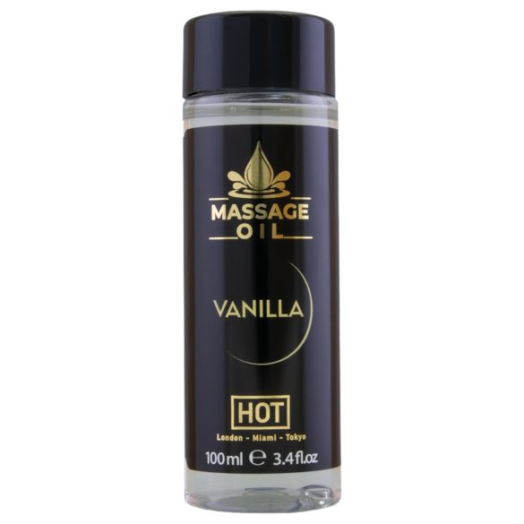 HOT nahahooldus massaažiõli - vanilje (100 ml)