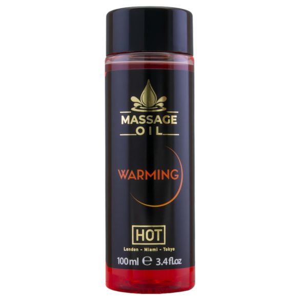 HOT nahahooldus massaažiõli - soojendav toime (100ml)