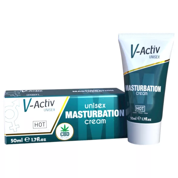 Hot V-Active - stimuleeriv unisex masturbatsioonikreem (50 ml)