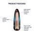 Satisfyer Sleeve Tornado Bliss - masturbaatori sisu