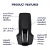 Satisfyer Men Vibration - peenisevibraator - aku - must