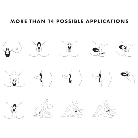 Satisfyer Endless Joy - paaridele vibraator - akuga - roosa