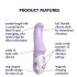 Satisfyer Charming Smile - veekindel ja laetav G-punkti vibraator (lilla)