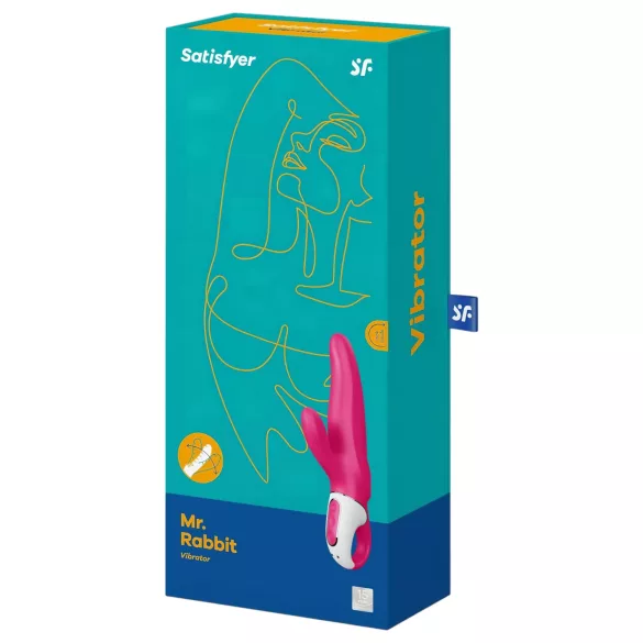 Satisfyer Mr. Rabbit - kliitori ja G-punkti vibraator - veekindel roosa