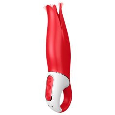 Satisfyer Power Flower - akuga veekindel vibraator - punane