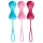 Satisfyer Power Balls - geishakuulide komplekt 3 tk - liikuva kuuliga