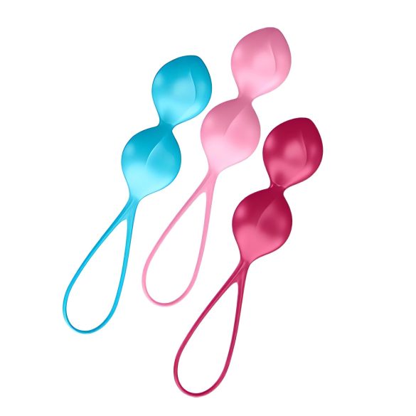 Satisfyer V Balls - Geiša duokomplekt (3-osaline)