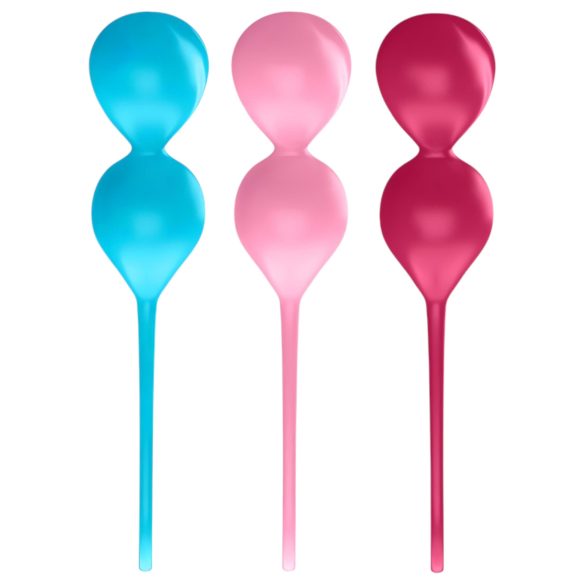 Satisfyer V Balls - geišakuulide duo komplekt - 3-osaline sett