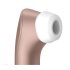 Satisfyer Pro 2+ - laetav kliitori stimulaator vibraator (pruun)