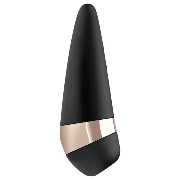 Satisfyer Pro 3+ - veekindel akuga kliitorivibraator must