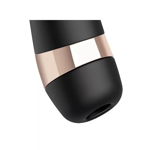 Satisfyer Pro 3+ - veekindel akuga kliitorivibraator must