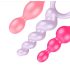 Satisfyer Booty Call - anaaliplugide komplekt - värviline (3-osaline)