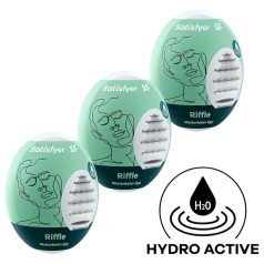 Satisfyer Egg Riffle - masturbaatorimuna komplekt 3 tk