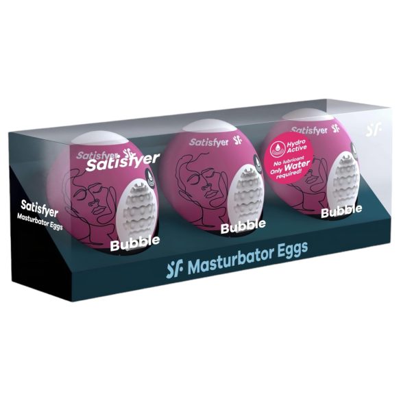 Satisfyer Egg Bubble - munamasturbaator (3 tk)