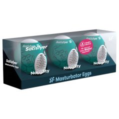 Satisfyer Egg Naughty - masturbaatori munade komplekt 3 tk
