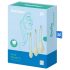 Satisfyer Yoni Power 2 - Jaapani kuulide komplekt - roheline (3-osaline)