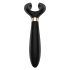 Satisfyer Endless Fun - akuga, veekindel paarivibraator (must)