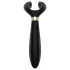 Satisfyer Endless Fun - akuga, veekindel paarivibraator (must)
