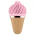 Satisfyer Sweet Treat - akuga, pöörlev kliitorivibraator (roosa-pruun)