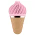 Satisfyer Sweet Treat - akuga, pöörlev kliitorivibraator (roosa-pruun)