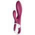 Satisfyer Heated Affair - soojendav, kliitorijuhtmega vibraator (punane)