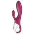 Satisfyer Heated Affair - soojendav, kliitorijuhtmega vibraator (punane)