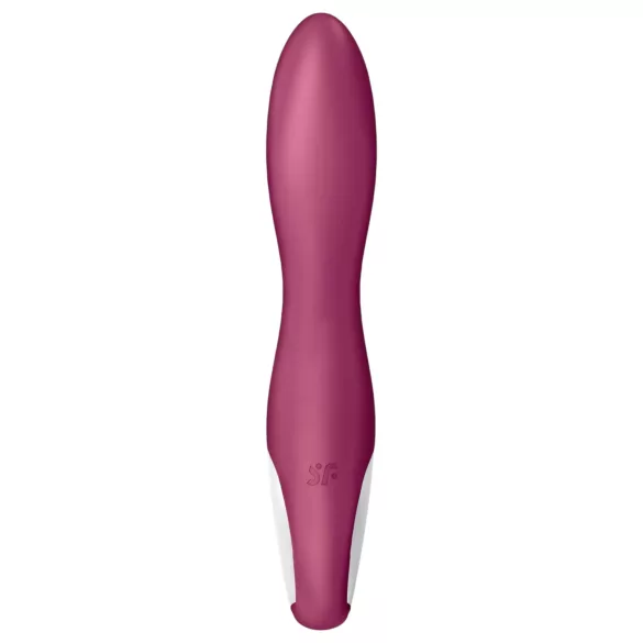Satisfyer Heated Affair - soojenev kliitorivibraator käepidemega - punane