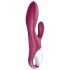 Satisfyer Heated Affair - soojendav, kliitorijuhtmega vibraator (punane)