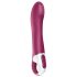 Satisfyer Big Heat - akuga soojenev G-punkti vibraator (punane)