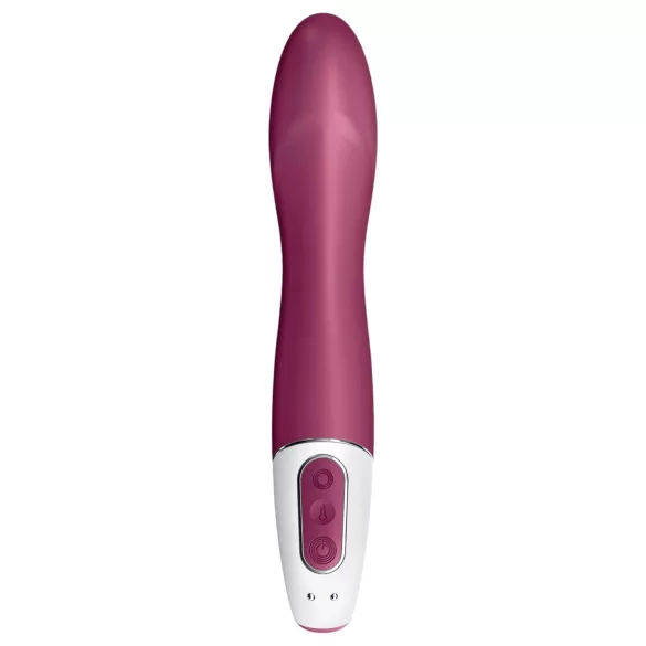 Satisfyer Big Heat - G-punkti vibraator - akuga, soojenev - punane