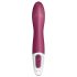 Satisfyer Big Heat - akuga soojenev G-punkti vibraator (punane)