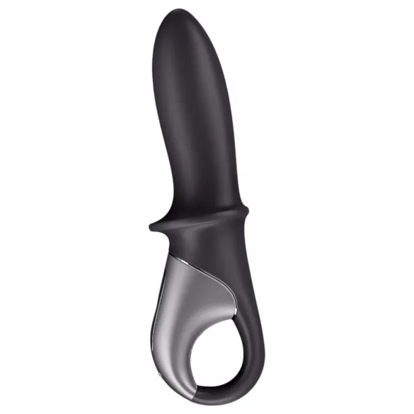 Satisfyer Hot Passion - rakendusega juhitav soojendusega anaalvibraator (must)