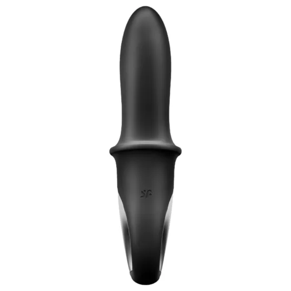 Satisfyer Hot Passion - rakendusega juhitav soojendusega anaalvibraator (must)