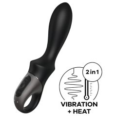   Satisfyer Heat Climax - nutikas soojendusega anaalseks vibraator - must