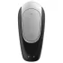 Satisfyer Double Fun - rakendusega juhitav paarivibraator (must)