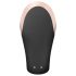 Satisfyer Double Love - nutikas, puldiga paarivibraator (must)
