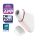 Satisfyer Love Triangle - nutikas õhuimpulssiga kliitoristimulaator (valge)
