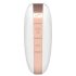 Satisfyer Love Triangle - nutikas õhulainega kliitoristimulaator (valge)