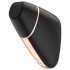 Satisfyer Love Triangle - nutikas õhulaineklitori stimulaator (must)