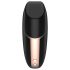 Satisfyer Love Triangle - nutikas õhulaineklitori stimulaator (must)